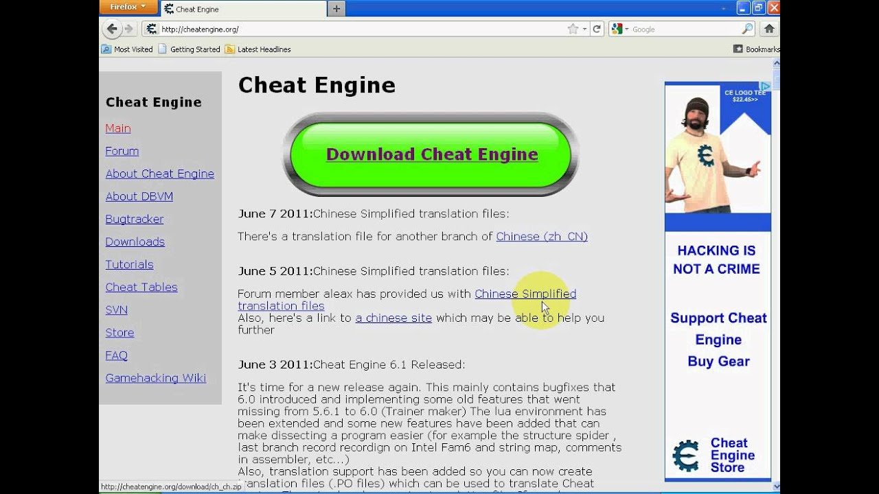 cheat engine 7.0 free download